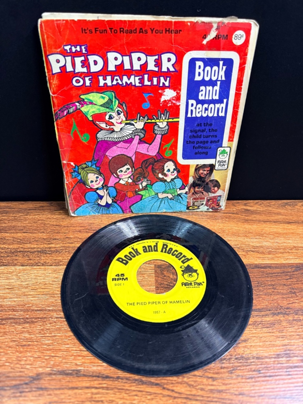 1971 PETER PAN RECORDS "The Pied Piper" Book & Record